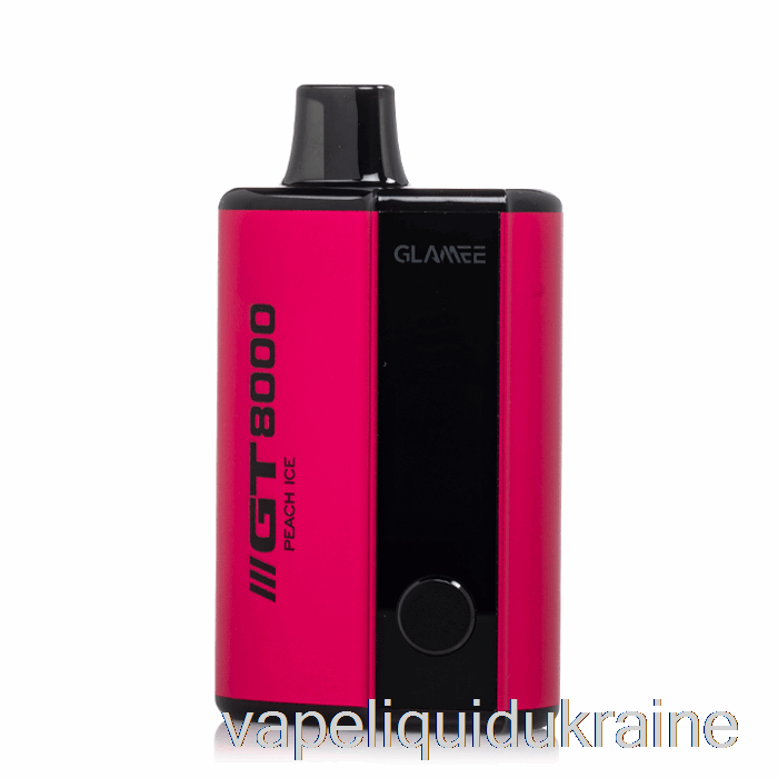Vape Liquid Ukraine Glamee GT8000 Disposable Peach Ice